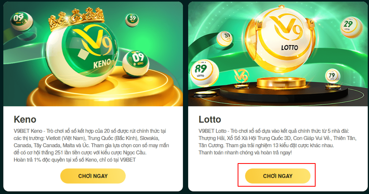 Lotto là gì? Hướng dẫn chơi Lotto trực tuyến tại V9BET